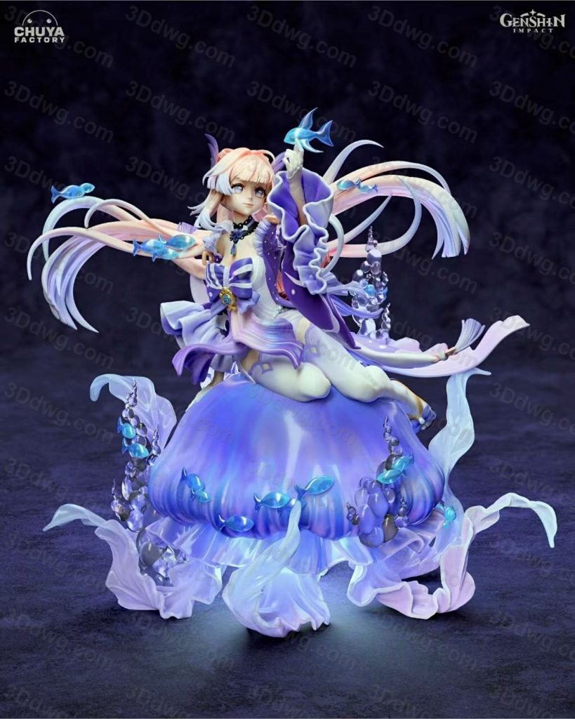 Chuya Factory 原神 珊瑚宫心海-P站图纸收藏馆