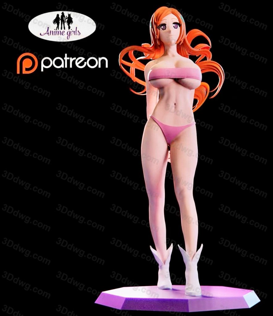 图片[2]-ANIME GIRLS 死神 井上织姬-P站图纸收藏馆