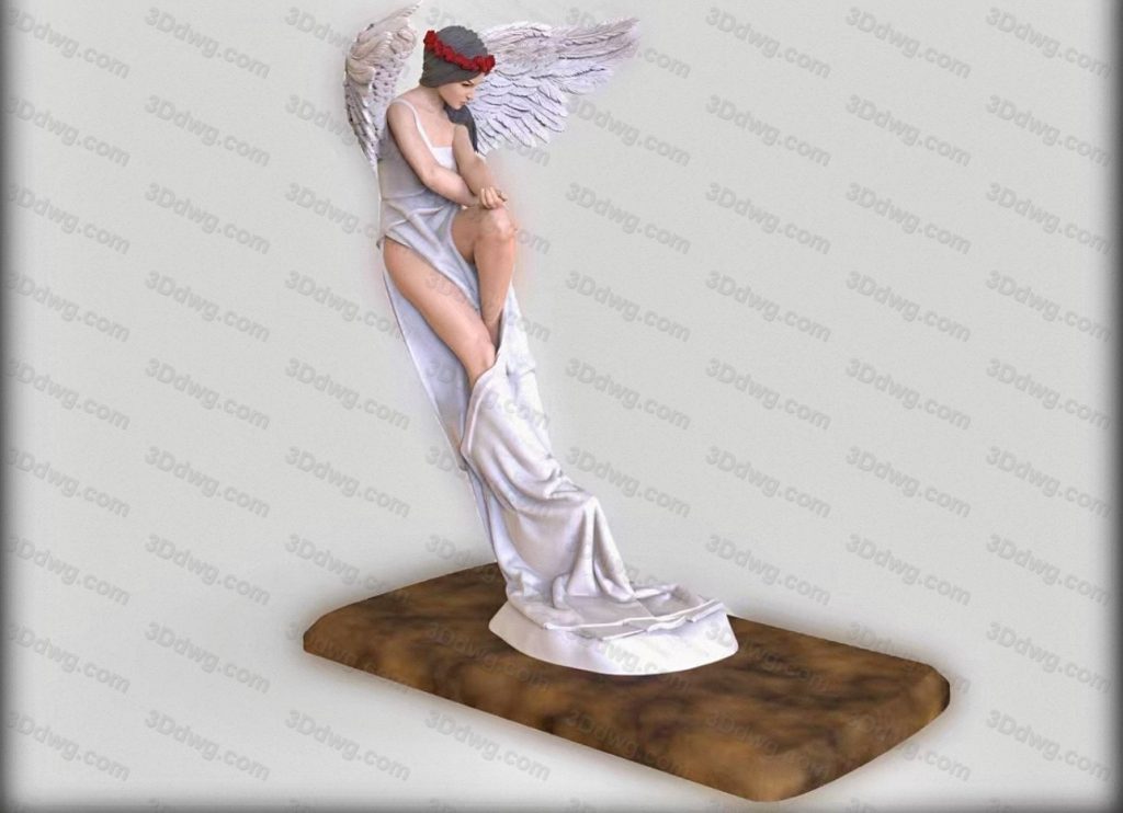 Artifex3d 带翅膀的天使-P站图纸收藏馆