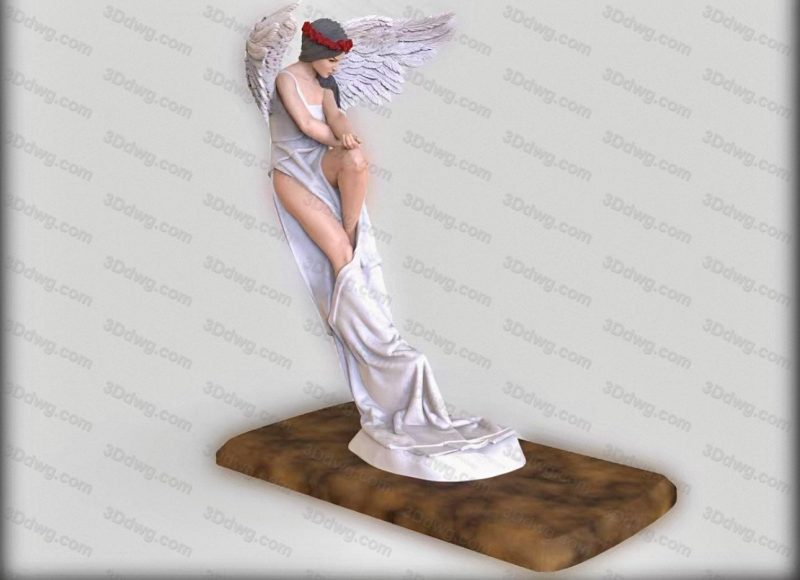 Artifex3d 带翅膀的天使-P站图纸收藏馆
