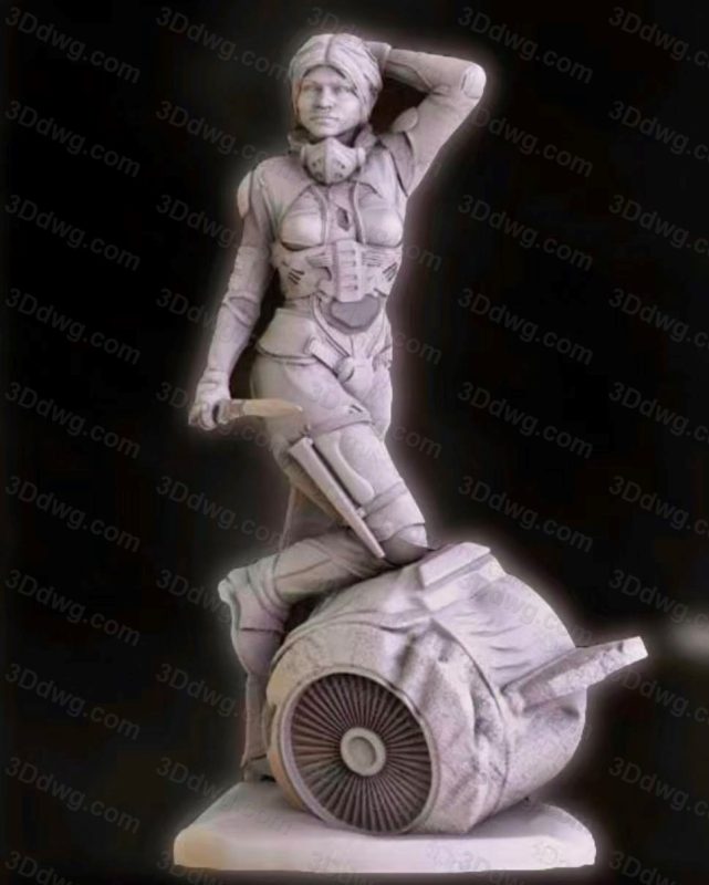 Artifex3d 曼达洛人 卡拉·邓恩-P站图纸收藏馆