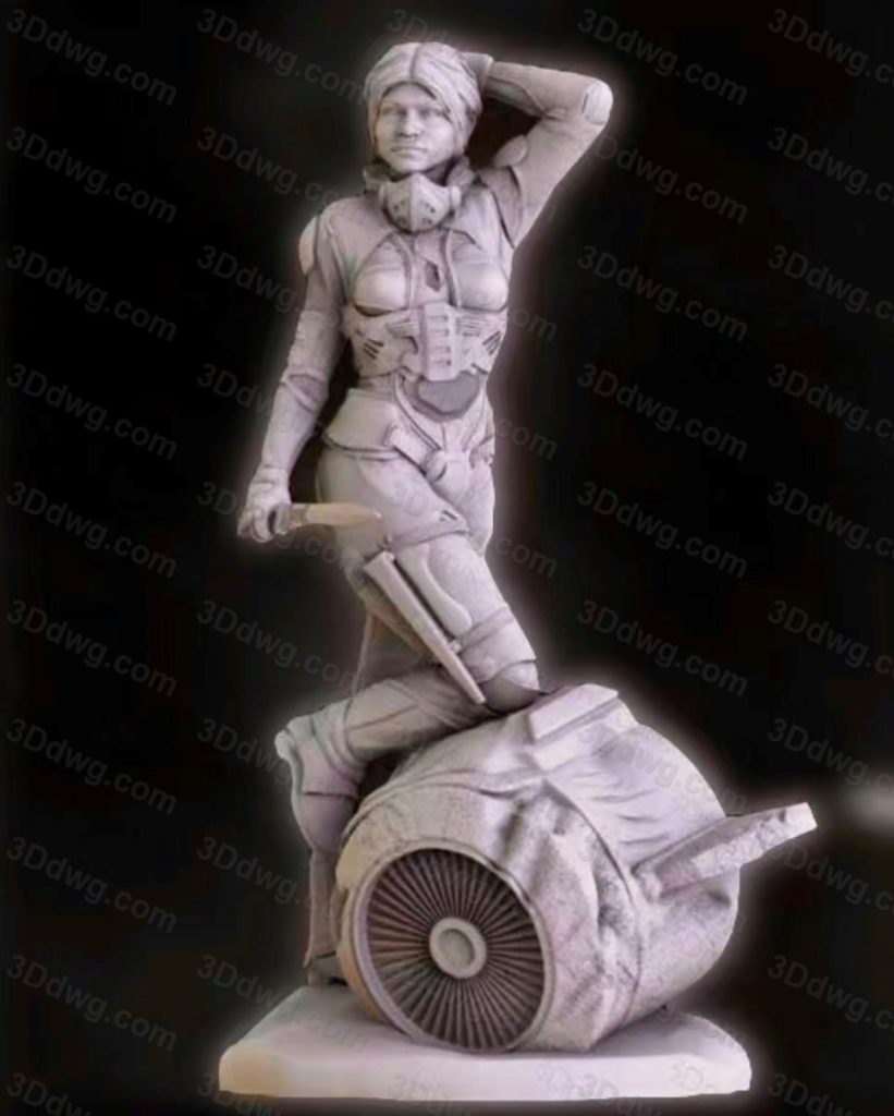 Artifex3d 曼达洛人 卡拉·邓恩-P站图纸收藏馆