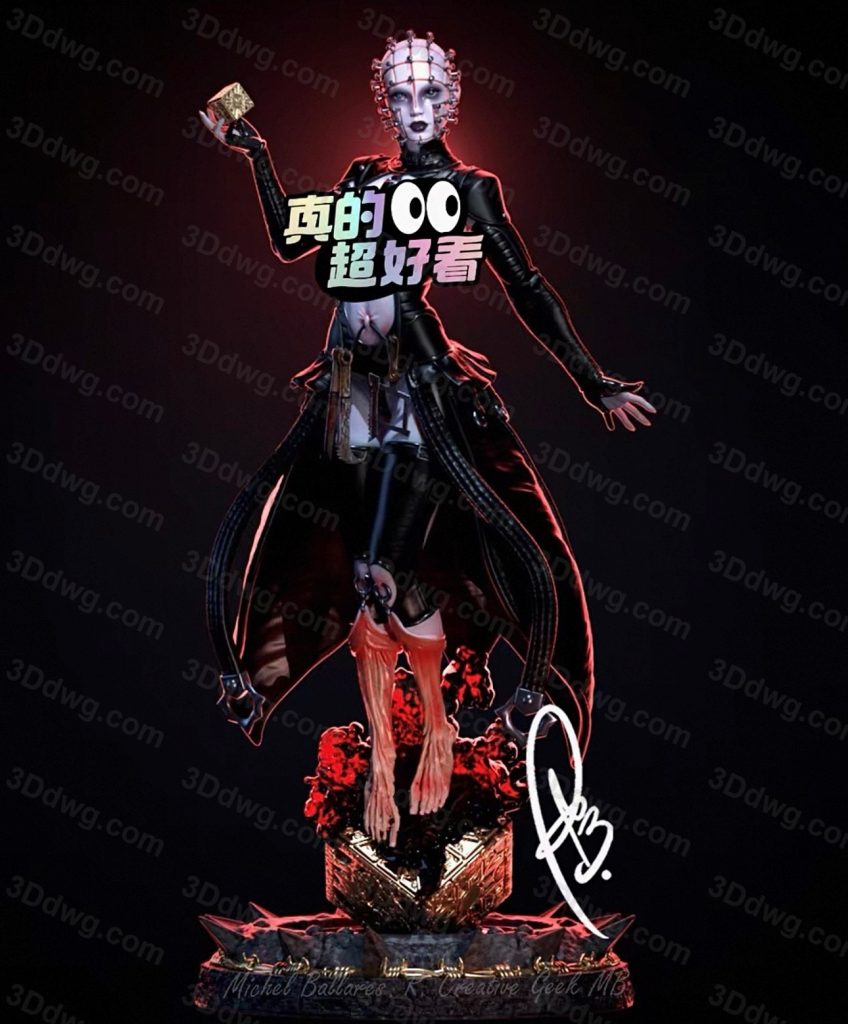 Geek MB 地狱修道士 钉子头-P站图纸收藏馆