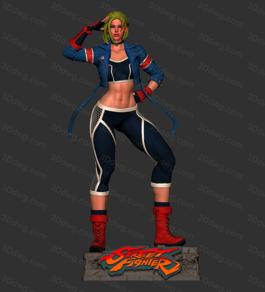 BrunoArt3D 街头霸王 嘉米-P站图纸收藏馆