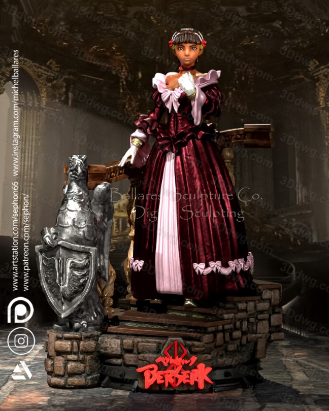 图片[1]-Geek MB 剑风传奇 卡思嘉-P站图纸收藏馆