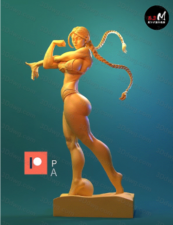 ESMonster 街头霸王 嘉米·怀特-P站图纸收藏馆