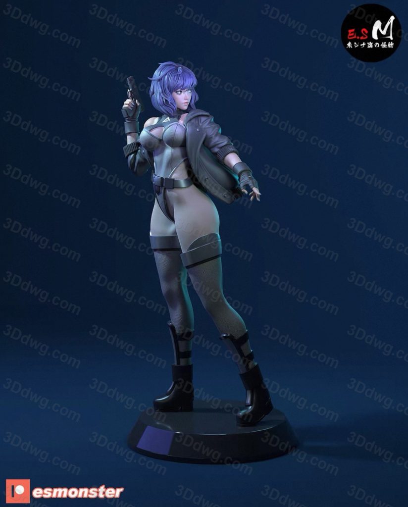 ESMonster 攻壳机动队 草薙素子-P站图纸收藏馆