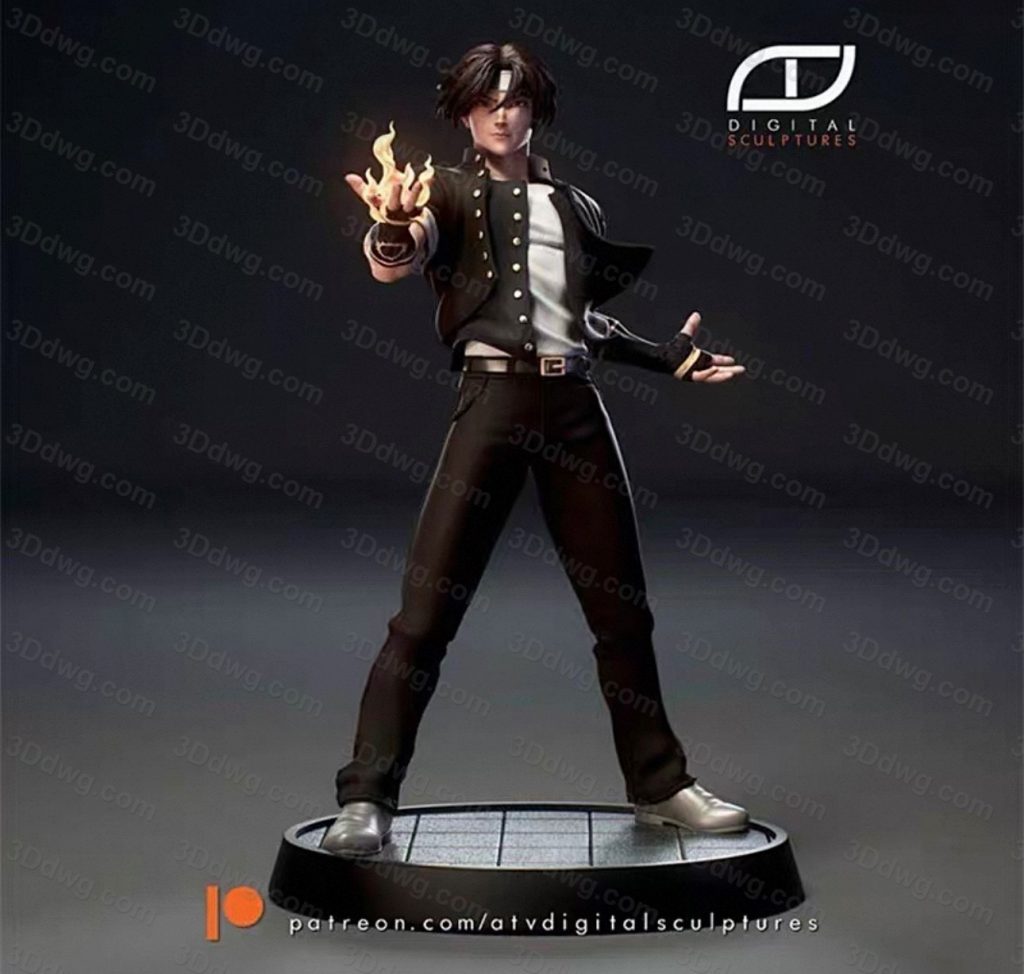 ATV 拳皇 KOF 草薙京-P站图纸收藏馆