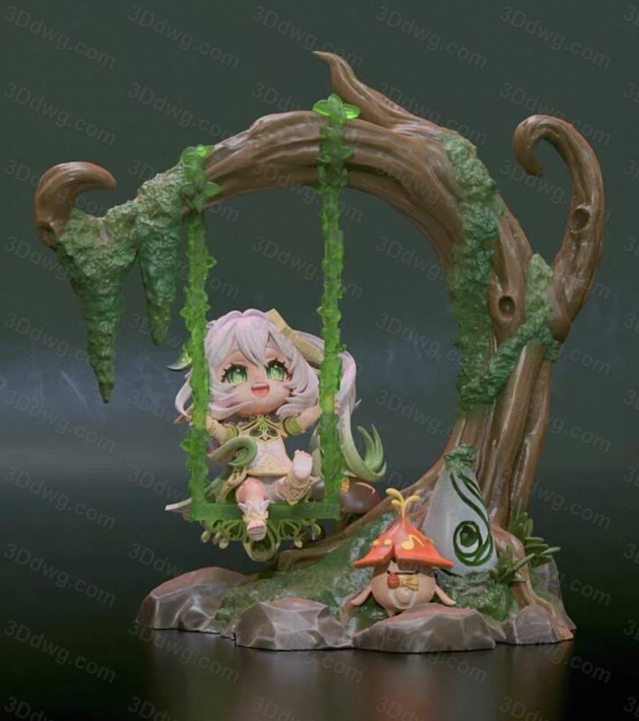 Chuya Factory 原神 纳西妲-P站图纸收藏馆