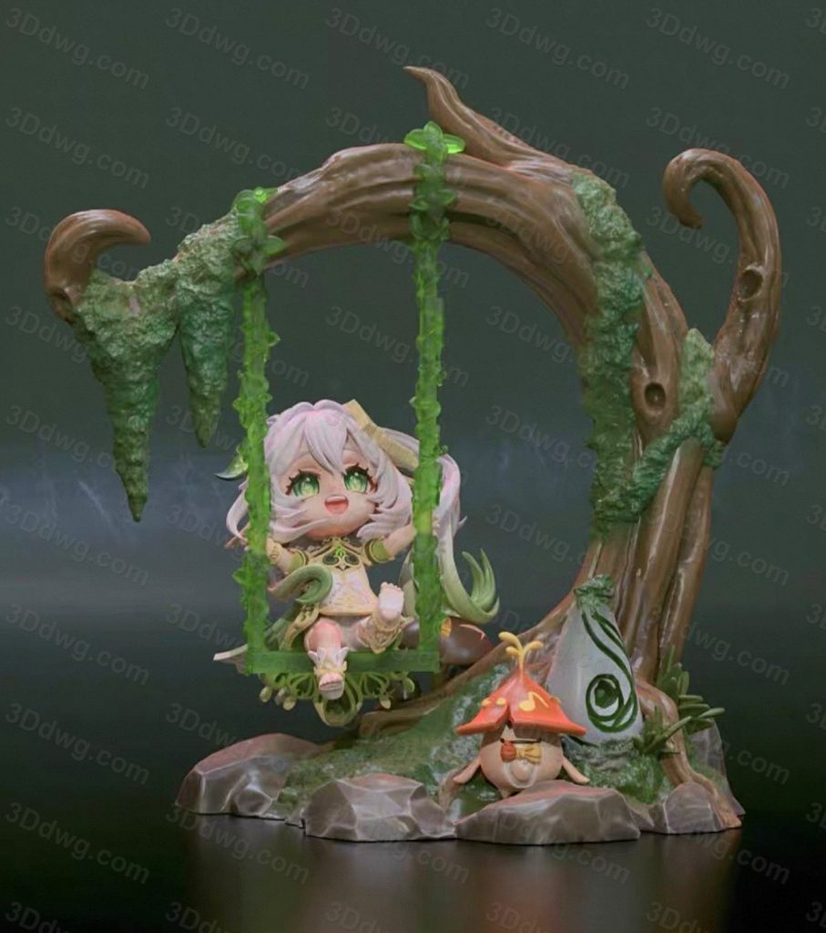 Chuya Factory 原神 纳西妲-P站图纸收藏馆