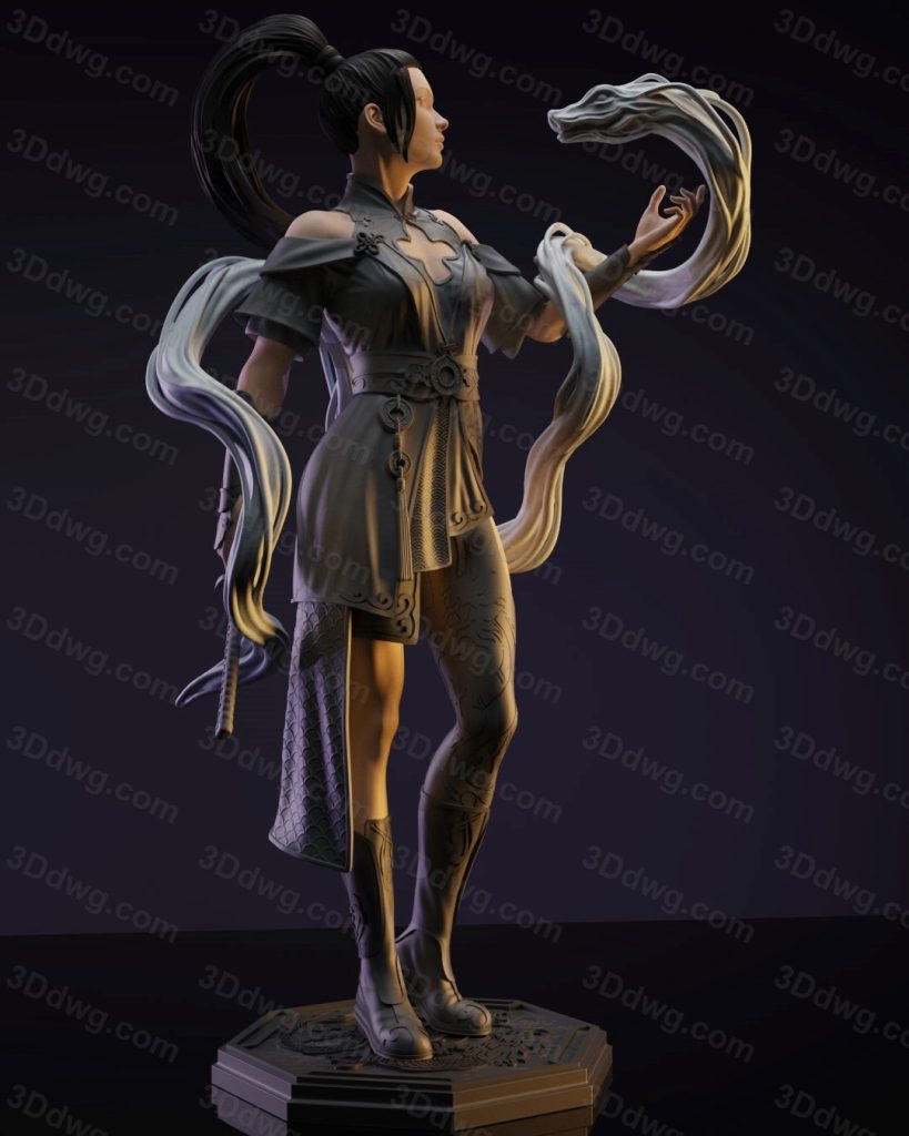 图片[2]-Gsculpt 龙武士-P站图纸收藏馆