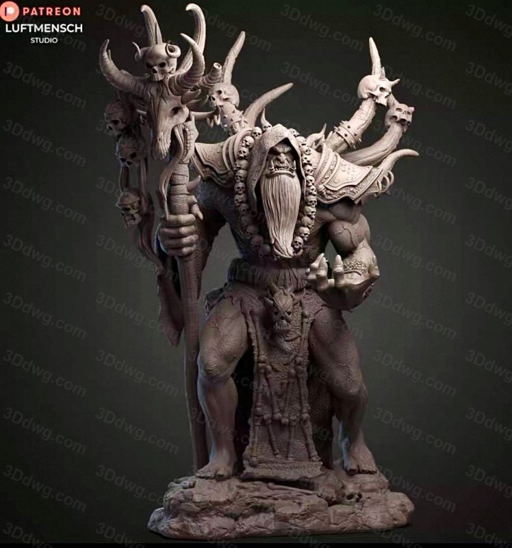 LuftMensch 魔兽世界 古尔丹-P站图纸收藏馆