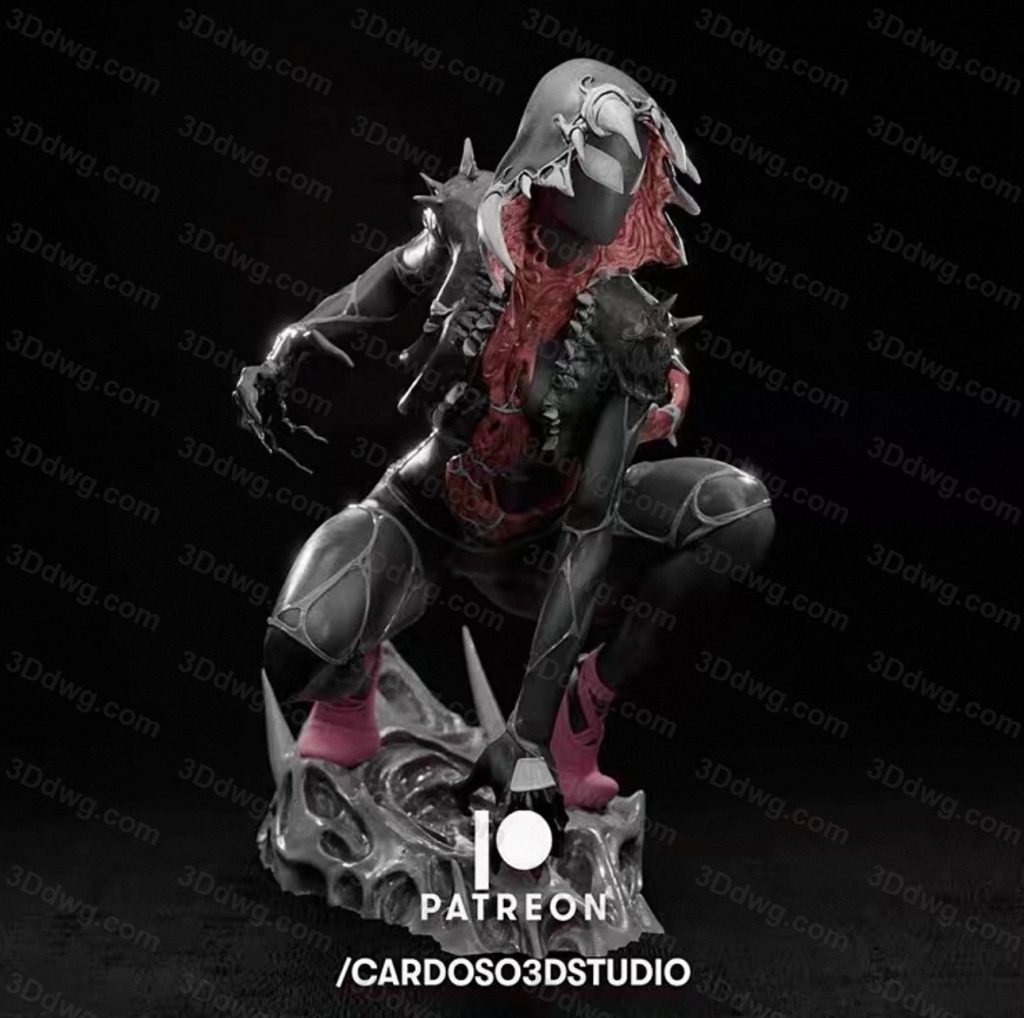 Cardoso 漫威 黑蜘蛛 格温-P站图纸收藏馆