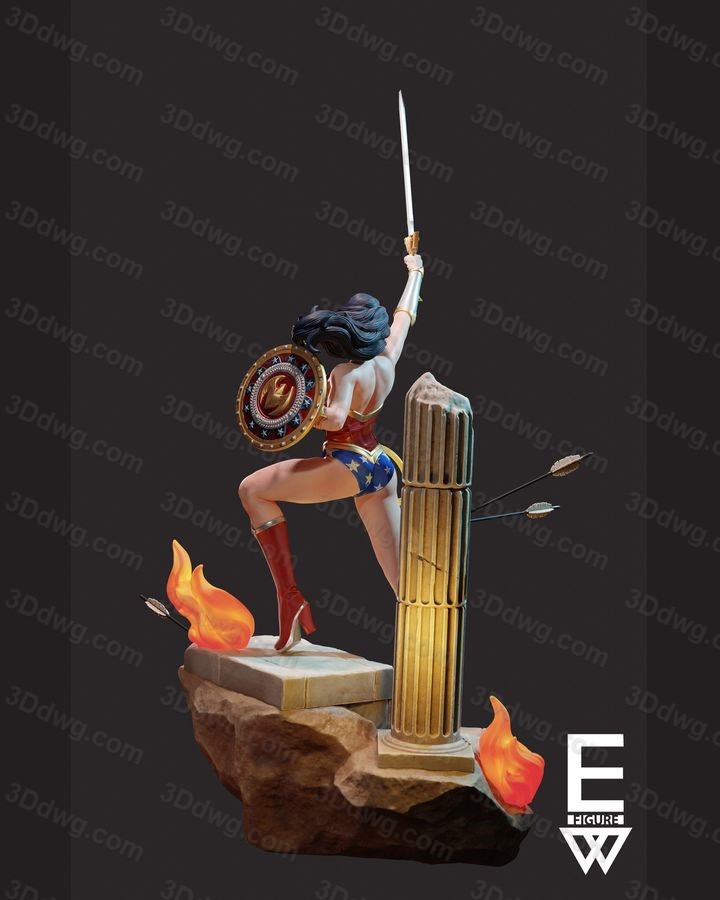 图片[2]-Eddy Workshop DC漫画 神奇女侠-P站图纸收藏馆