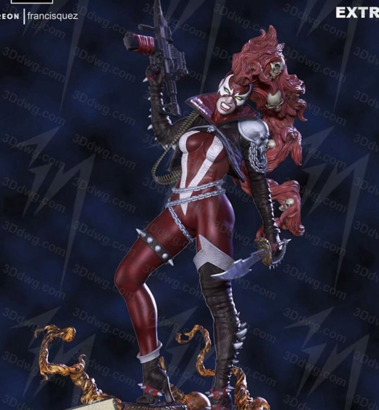 Francis Quez 女再生侠-P站图纸收藏馆