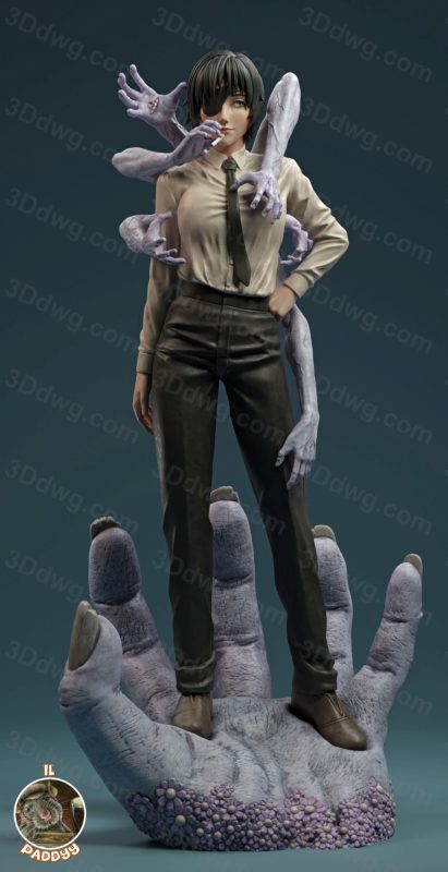 Il_Paddyy 电锯人 姬野-P站图纸收藏馆