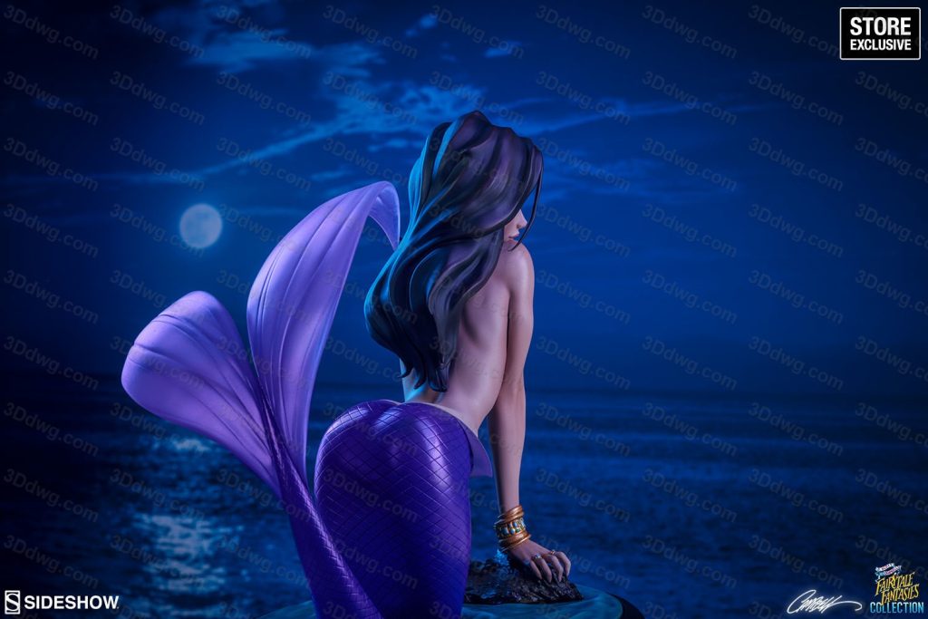 图片[2]-BrunoArt3D 迪士尼 小美人鱼-P站图纸收藏馆