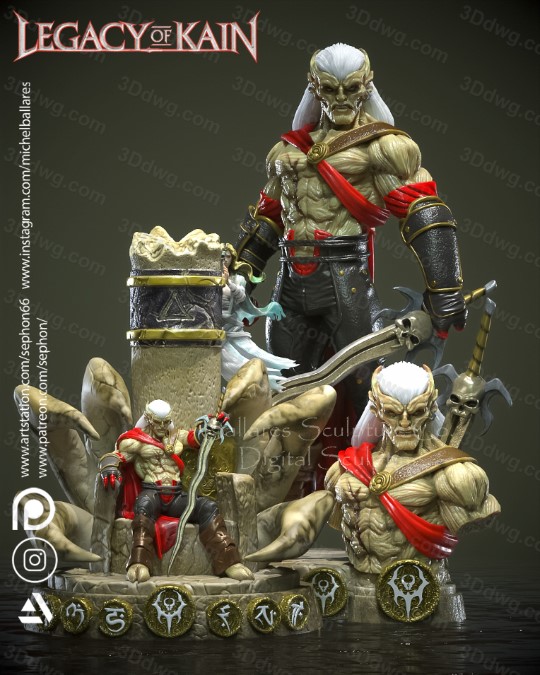 Geek MB 吸血鬼之王 凯恩-P站图纸收藏馆