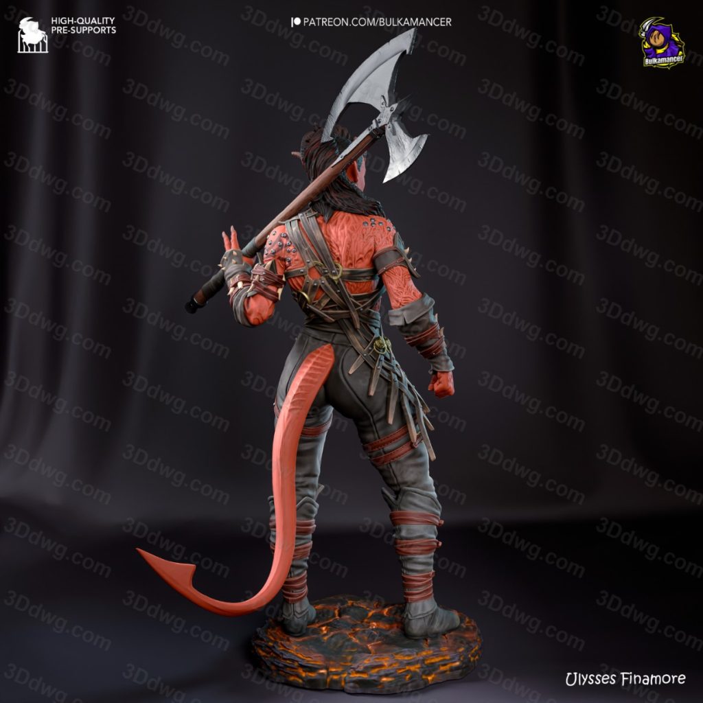 图片[2]-Bulkamancer 博德之门 卡菈克-P站图纸收藏馆