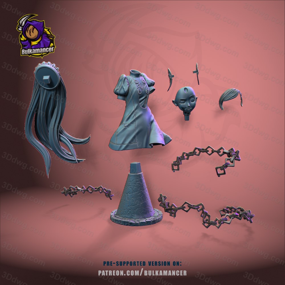 图片[2]-Bulkamancer 女神异闻录 拉文察-P站图纸收藏馆