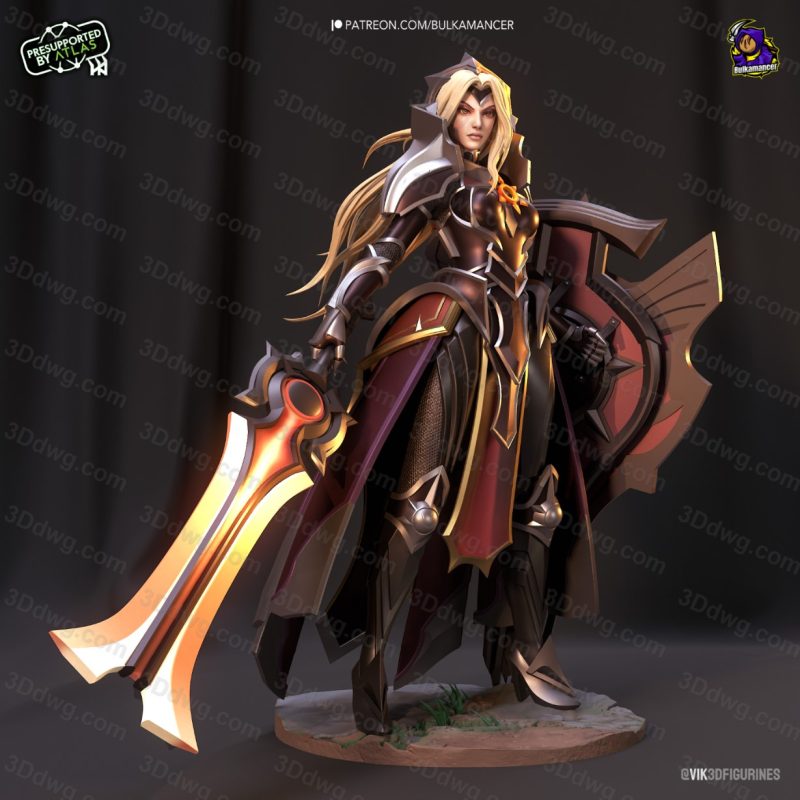 Bulkamancer 英雄联盟 雷欧娜-P站图纸收藏馆