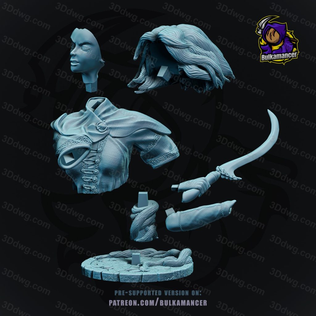 图片[2]-Bulkamancer 艾尔尔登法环 琳娜-P站图纸收藏馆