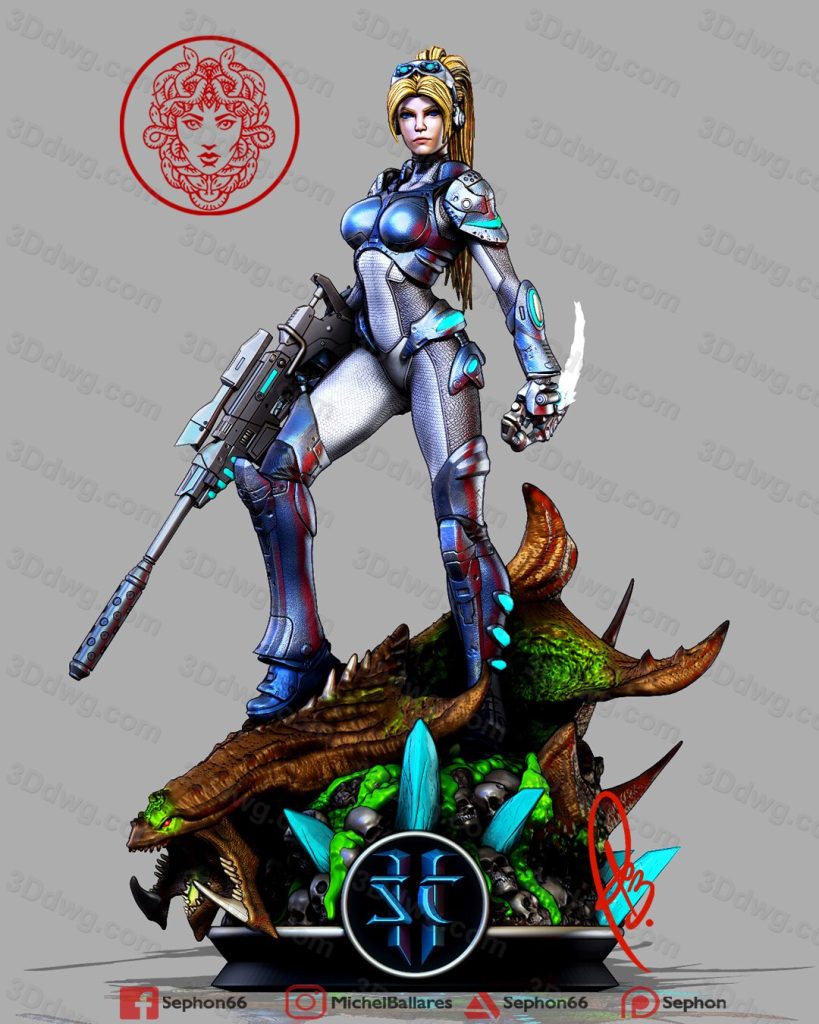 Geek MB 星际争霸 诺娃-P站图纸收藏馆