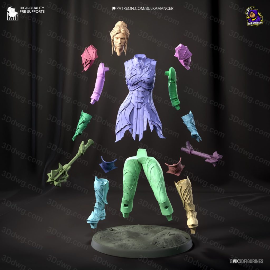 图片[4]-Bulkamancer 博德之门 明萨拉-P站图纸收藏馆