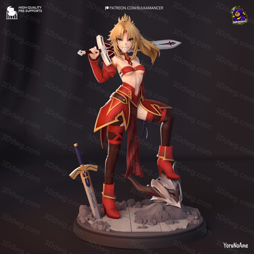 Bulkamancer 亚瑟王传说 莫德雷德-P站图纸收藏馆