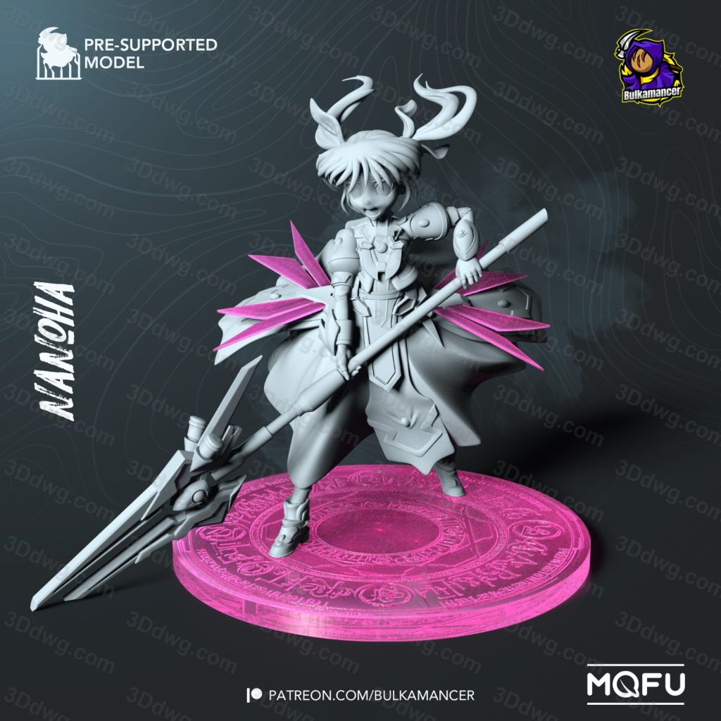 Bulkamancer 魔法少女奈叶 高町奈叶-P站图纸收藏馆