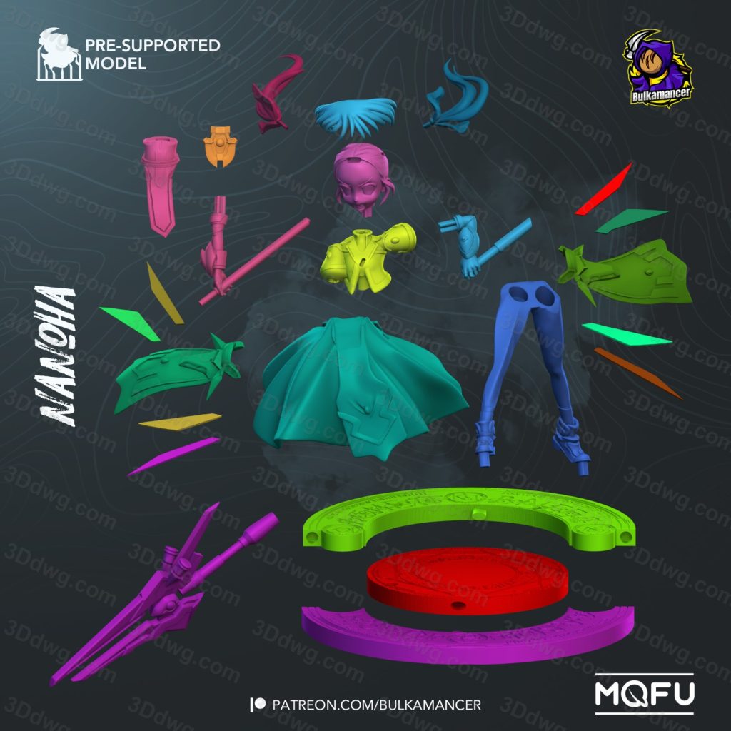 图片[3]-Bulkamancer 魔法少女奈叶 高町奈叶-P站图纸收藏馆