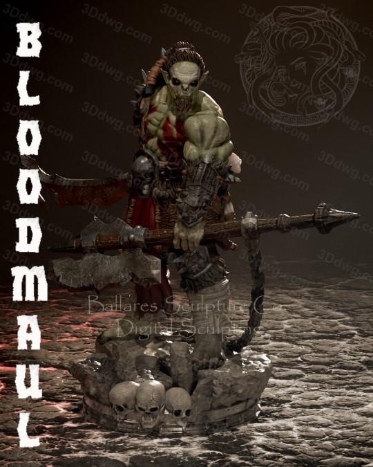 Geek MB 兽人战士 博德莫尔-P站图纸收藏馆