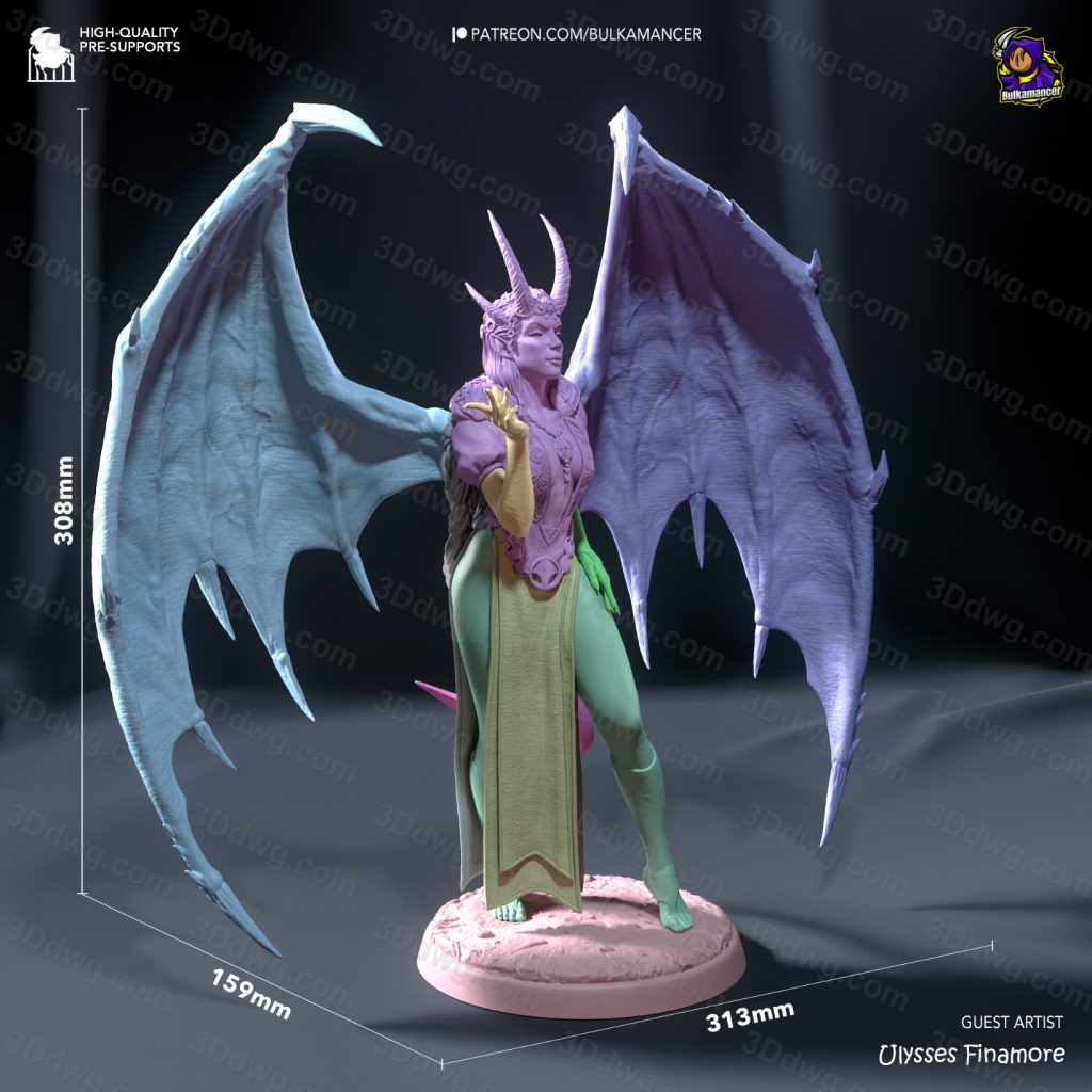 图片[3]-Bulkamancer 博德之门 米佐拉-P站图纸收藏馆