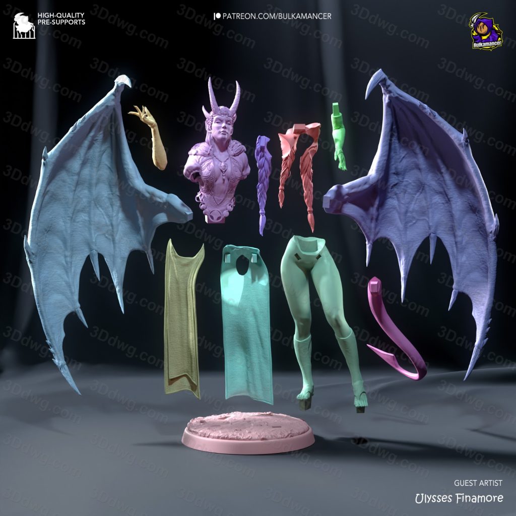 图片[4]-Bulkamancer 博德之门 米佐拉-P站图纸收藏馆