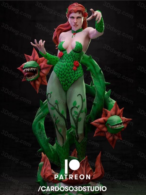 Cardoso DC漫画 蝙蝠侠 毒藤女-P站图纸收藏馆