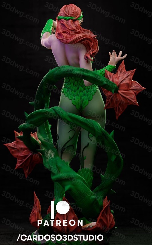 图片[2]-Cardoso DC漫画 蝙蝠侠 毒藤女-P站图纸收藏馆