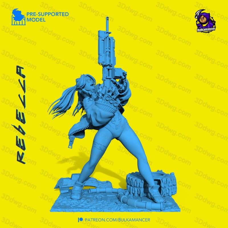 Bulkamancer 边缘行者 丽贝卡-P站图纸收藏馆