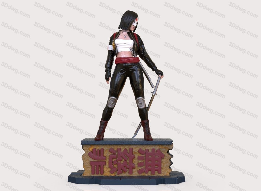 Artifex3d DC漫画 英勇无畏 武士刀-P站图纸收藏馆