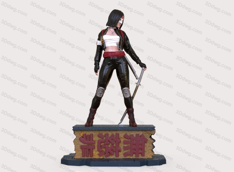 Artifex3d DC漫画 英勇无畏 武士刀-P站图纸收藏馆