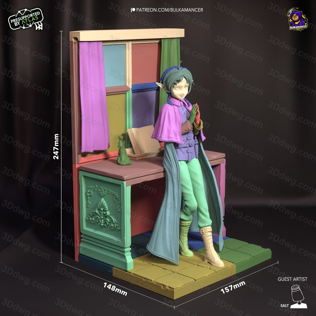 图片[2]-Bulkamancer 无职转生 希露菲叶特-P站图纸收藏馆