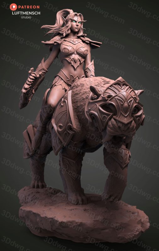 LuftMensch 魔兽世界 泰兰德和杰奥莱特-P站图纸收藏馆