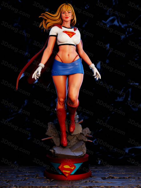 BrunoArt3D DC漫画 女超人-P站图纸收藏馆