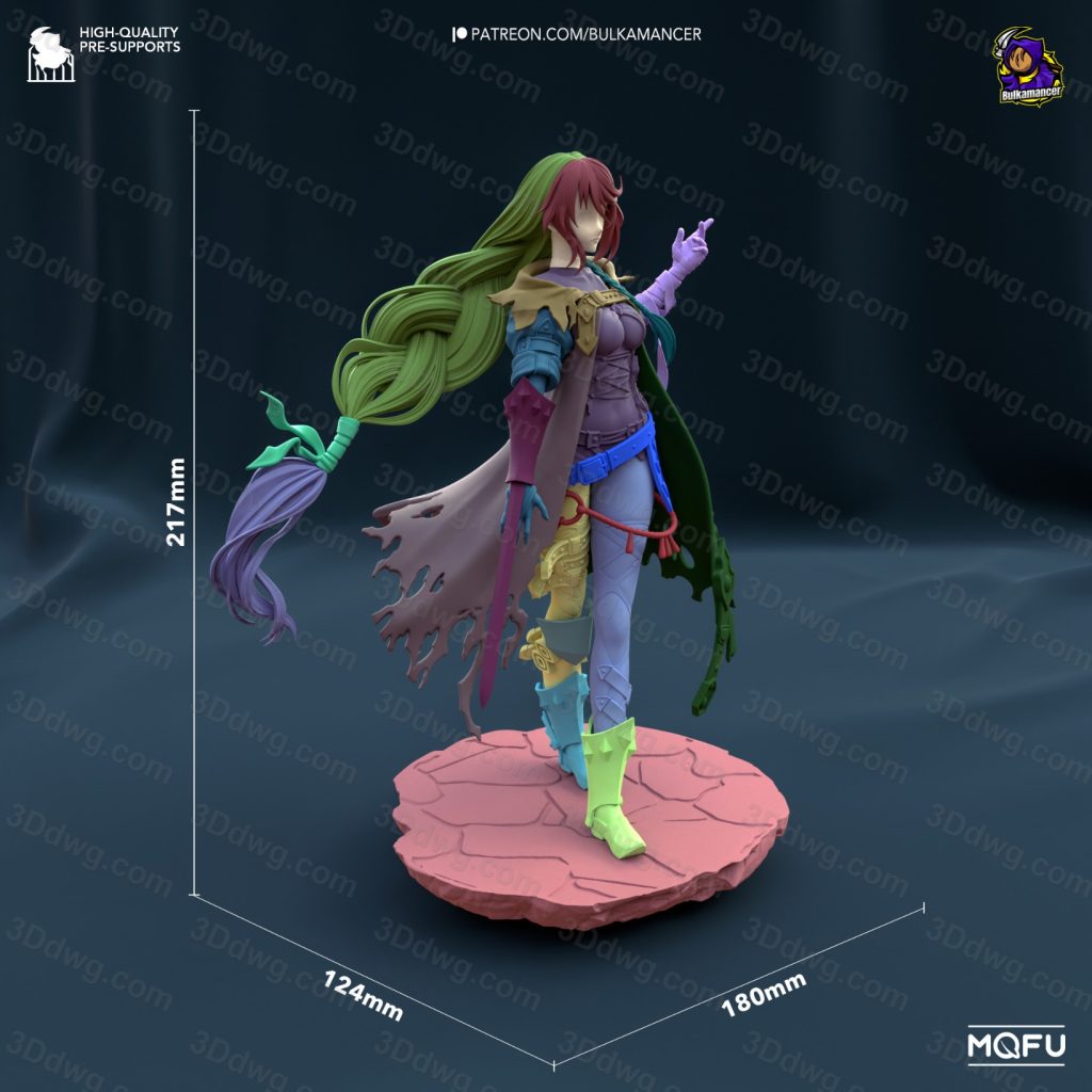 图片[2]-Bulkamancer 狂战传说 薇尔贝特·克拉弗-P站图纸收藏馆