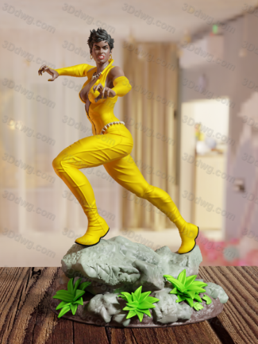 BrunoArt3D DC漫画 动作漫画 雌狐-P站图纸收藏馆