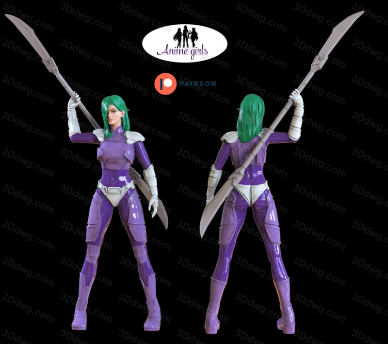 ANIME GIRLS 超时空要塞 Miriya Sterling-P站图纸收藏馆