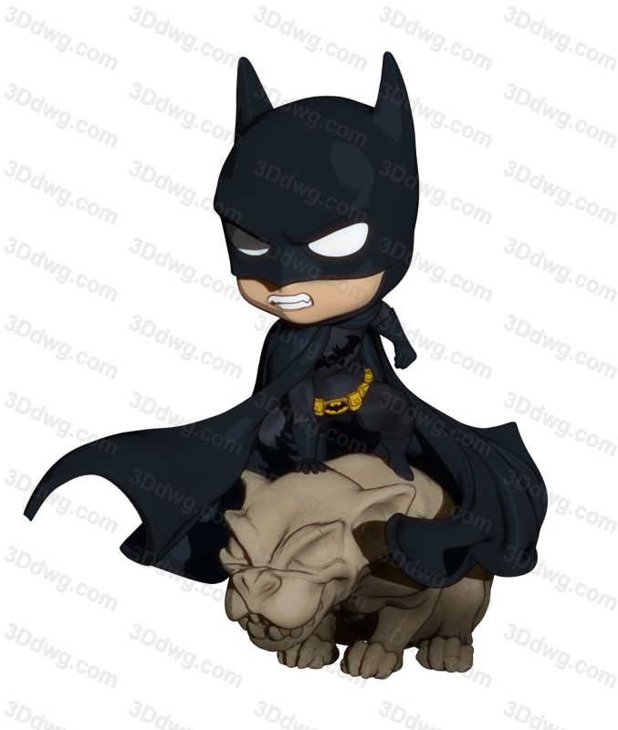 Messias 3D DC漫画 蝙蝠侠-P站图纸收藏馆