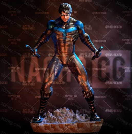 Nacho CG DC漫画 夜翼-P站图纸收藏馆