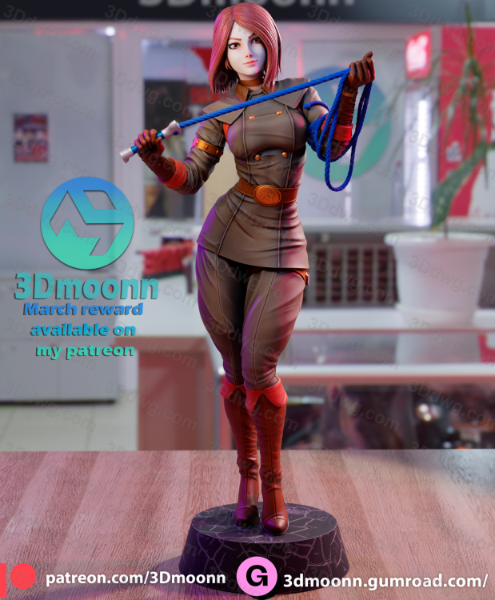 3Dmoonn 拳皇 薇普-P站图纸收藏馆