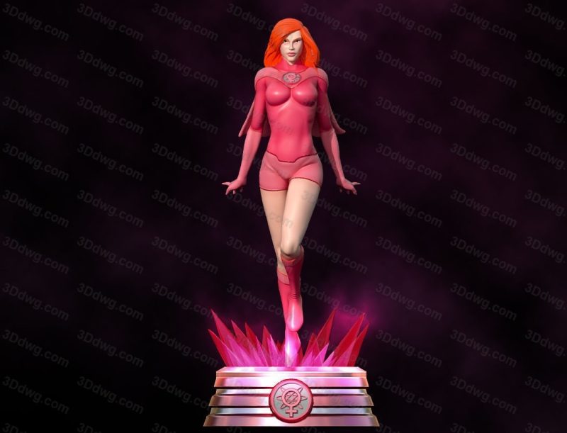 Nacho CG 原子女侠伊芙-P站图纸收藏馆