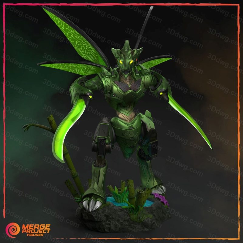 MPF 精灵宝可梦 飞天螳螂-P站图纸收藏馆